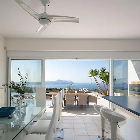 Agape With Outstanding Sea View Villa *