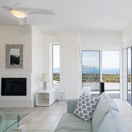 Agape With Outstanding Sea View Villa Vamos