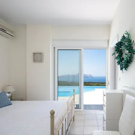 Agape With Outstanding Sea View Vamos